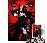Puzzle pour Adolescents 1000 pièces Viking Berserker Puzzle Adulte Jeu Manuel pour Passer Le Temps Pendant Les Vacances Offre spéciale comme Cadeau pour Toute la Famille (Dimensions 38x26cm)