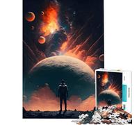 Puzzle pour Adolescents 1000 pièces Vision du Futur Jeu de réflexion Stimulant Jouet éducatif Cadeau d'anniversaire Niveau de difficulté Difficile (Dimensions 50x75m)