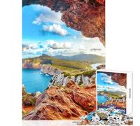 Puzzle pour Adolescents 1000 pièces Voir sur Cacccia Cape Jeu de réflexion Défi Difficile Jouet éducatif Interaction Parent-Enfant (50x75cm)