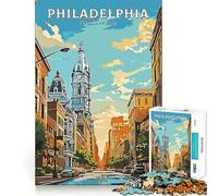 Puzzle pour Adolescents 1000 pièces Voyage Nature Vintage Bords impeccables Jeu de réflexion Amusant Cadeau Moments de détente Décoration Murale de Noël (50x75cm)