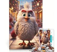 Puzzle pour Adolescents 1000 Pixels Joie de Noël Jouets à Monter soi-même décoration d'intérieur pour Toute la Famille 38x26cm