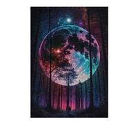 Puzzle pour Adolescents 1000pcs(38x26cm) Pièces De Puzzle Magical Forest Moonlit Journey Puzzles pour Adultes Jeux Relaxants Assemblage De Motifs pour Les Jeux 1000pcs(38x26cm)