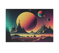 Puzzle pour Adolescents 1000pcs(38x26cm) Retro Nostalgic Tomorrow Puzzles pour Adultes, Jouets À Monter Soi-même, Améliorent La Mémoire, Idéal comme Cadeau 1000pcs(38x26cm)