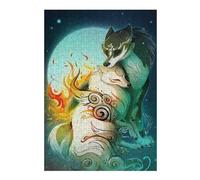 Puzzle pour Adolescents 1000pcs(38x26cm) Wolf Link and Amaterasu Hugging Puzzles pour Adolescents, Jouets À Monter Soi-même, Anti-Stress, À Offrir en Cadeau À Toute La Famille 1000pcs(38x26cm)