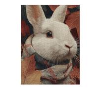 Puzzle pour Adolescents 1000pcs(52x38cm) Autumnal Bunny Portrait Puzzle pour Adultes - Jeux Relaxants - Défi Difficile - Aide À Exercer Le Cerveau 1000pcs(52x38cm)