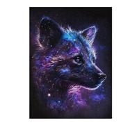 Puzzle pour Adolescents 1000pcs(52x38cm) Cosmic Wolf Art Print-6 Puzzle pour Adultes, Jeu Manuel, Décoration Intérieure, Idéal comme Cadeau pour Toute La Famille 1000pcs(52x38cm)