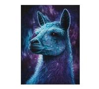 Puzzle pour Adolescents 1000pcs(52x38cm) Galactic Llama Art Print Puzzle pour Adultes, Jeu Manuel, Décoration Intérieure, Idéal comme Cadeau pour Toute La Famille 1000pcs(52x38cm)