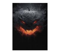 Puzzle pour Adolescents 1000pcs(52x38cm) Halloween Pumpkin Horror Artwork-1 Puzzle pour Adultes, Jeu De Réflexion Et De Logique, pour Les Amis Et La Famille 1000pcs(52x38cm)