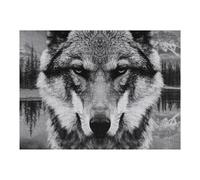 Puzzle pour Adolescents 1000pcs(52x38cm) Lone Wolf Puzzles pour Adultes, Jouets À Monter Soi-même, Améliorent La Mémoire, Idéal comme Cadeau 1000pcs(52x38cm)