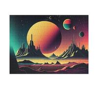 Puzzle pour Adolescents 1000pcs(52x38cm) Pièces De Puzzle Retro Nostalgic Tomorrow Puzzle pour Adultes - Jouet Anti-Stress - Cadeau d'anniversaire - Difficile À Compléter 1000pcs(52x38cm)