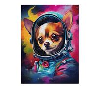 Puzzle pour Adolescents 1000pcs(52x38cm) Pièces De Puzzle Space Dog Adventure-61 Puzzles pour Adultes Jeux Relaxants Assemblage De Motifs pour Les Jeux 1000pcs(52x38cm)