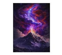 Puzzle pour Adolescents 1000pcs(52x38cm) Volcanic Nebula Sky Puzzle pour Adultes, Jeu Manuel, Décoration Intérieure, Idéal comme Cadeau pour Toute La Famille 1000pcs(52x38cm)