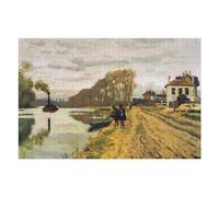 Puzzle pour Adolescents 1000pcs(75x50cm) Along The River by Monet Puzzles pour Adultes, Jouets À Monter Soi-même, Améliorent La Mémoire, Idéal comme Cadeau 1000pcs(75x50cm)