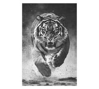 Puzzle pour Adolescents 1000pcs(75x50cm) Powerful Tiger Running Puzzle pour Adultes - Jeux Relaxants - Défi Difficile - Aide À Exercer Le Cerveau 1000pcs(75x50cm)