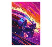 Puzzle pour Adolescents 1000pcs(75x50cm) Speeding Sports Car Artwork -2 Puzzle pour Adultes, Jeu De Réflexion Et De Logique, pour Les Amis Et La Famille 1000pcs(75x50cm)
