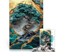 Puzzle pour Adolescents 2000 pièces Bonsaï Kintsugi Abstrait Entraînez Votre Cerveau et Vos Mains Bon Cadeau 70x100cm