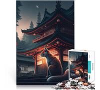 Puzzle pour Adolescents 2000 pièces Chat Japon Jouet éducatif intellectuel décompressant Offrir en Cadeau à Toute la Famille 70x100cm