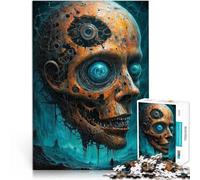 Puzzle pour Adolescents 2000 pièces Fantôme mécanique Jouets de Jeu pour Cadeau Familial Améliorer la mémoire 70x100cm