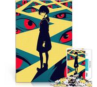 Puzzle pour Adolescents 2000 pièces Fille d'anime avec des Yeux Cadeaux de Jeux stimulants Collection d'artistes, Beaux-Arts 70x100cm