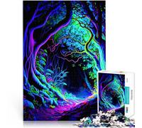 Puzzle pour Adolescents 2000 pièces Forêt Fantastique Entraînez Votre Cerveau et Vos Mains Excellent Cadeau pour Les Jeux 70x100cm
