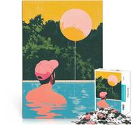 Puzzle pour Adolescents 2000 pièces Pensées flottantes Jouets Jeux éducatifs Soulagement du Stress Idées Cadeaux 70x100cm