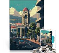 Puzzle pour Adolescents 2000 pièces Pixel Art de Tirana Défi Difficile pour soulager Le Stress décoration Murale 70x100cm