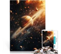 Puzzle pour Adolescents 2000 pièces Planète Saturne Jouets de Jeu pour Cadeau Familial Car C'est Un pour Toute la Famille 70x100cm
