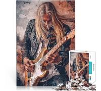 Puzzle pour Adolescents 2000 pièces Portrait de Guitariste Rock Jouets à Faire soi-même est idéal comme Cadeau pour Toute la Famille 70x100cm