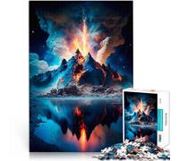 Puzzle pour Adolescents 2000 pièces Volcan Aidez Le Cerveau à exercer des Jouets addictifs pour cultiver la Patience Cadeau Amusant 70x100cm
