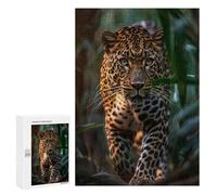 Puzzle pour Adolescents 300 PCS Amazon Jungle Leopard Puzzles pour Adultes - Jeu Éducatif Anti-Stress Et Défi Unique 300 PCS