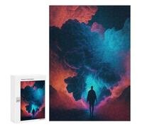 Puzzle pour Adolescents 300 PCS Clouds of Color A Digital Artwork Puzzles pour Adolescents - Jouets Anti-Stress - Améliore La Mémoire - Idéal comme Cadeau 300 PCS