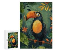 Puzzle pour Adolescents 300 PCS Colorful and Cute Toucan Jeux De Puzzle en Famille pour S'amuser en Famille Cadeaux d'anniversaire Et Cadeaux Uniques 300 PCS