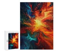 Puzzle pour Adolescents 300 PCS Cosmic Energy Burst Puzzles pour Adultes Découpe De Précision Stimule Le Cerveau Jeu Amusant Et Stimulant pour Toute La Famille 300 PCS