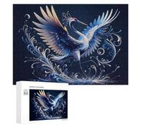 Puzzle pour Adolescents 300 PCS Elegant Crane Artwork Puzzle pour Adultes - Jeu Manuel - Décoration Murale - Cadeaux Uniques pour Anniversaire Et Noël 300 PCS