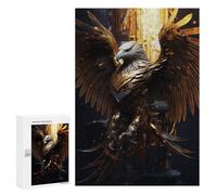 Puzzle pour Adolescents 300 PCS Fantasy Bald Eagle Magic Puzzles pour Adolescents - Jouets Anti-Stress - Améliore La Mémoire - Idéal comme Cadeau 300 PCS