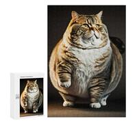 Puzzle pour Adolescents 300 PCS Grumpy Cat Puzzle pour Adultes - Jeux Relaxants - Décoration Intérieure - Cadeaux Uniques d'anniversaire Et De Noël 300 PCS