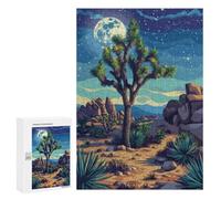 Puzzle pour Adolescents 300 PCS Joshua Tree Park Puzzles pour Adolescents - Jouets Anti-Stress - Améliore La Mémoire - Idéal comme Cadeau 300 PCS