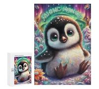 Puzzle pour Adolescents 300 PCS Magical Penguin Fantasy Artwork Puzzles pour Adultes Découpe De Précision Stimule Le Cerveau Jeu Amusant Et Stimulant pour Toute La Famille 300 PCS