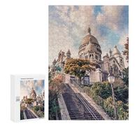 Puzzle pour Adolescents 300 PCS Montmartre Puzzle pour Adultes - Jeux Relaxants - Décoration Intérieure - Cadeaux Uniques d'anniversaire Et De Noël 300 PCS
