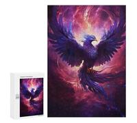 Puzzle pour Adolescents 300 PCS Mystical Phoenix Bird Puzzle pour Adultes - Jeu Manuel - Décoration Murale - Difficile Et Stimulant 300 PCS