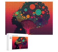 Puzzle pour Adolescents 300 PCS Neurodiversity in Art A Creative Exploration Puzzle pour Adultes Jeux Amusants Cadeaux De Décoration Parfaits pour Les Amis Et La Famille 300 PCS