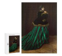 Puzzle pour Adolescents 300 PCS Pièces De Puzzle Claude Monets Camille Puzzles pour Adolescents - Décoration Murale - Cadeaux pour Femmes, Amis Et Famille 300 PCS