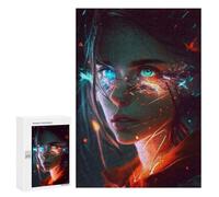 Puzzle pour Adolescents 300 PCS Pièces De Puzzle Neon Dreamscape Puzzles pour Adolescents - Décoration Murale - Cadeaux pour Femmes, Amis Et Famille 300 PCS