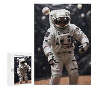 Puzzle pour Adolescents 300 PCS Pièces De Puzzle Playing Baseball Puzzles pour Adolescents - Décoration Murale - Cadeaux pour Femmes, Amis Et Famille 300 PCS