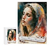 Puzzle pour Adolescents 300 PCS Pièces De Puzzle Saint Mary Magdalene Puzzles pour Adolescents - Décoration Murale - Cadeaux pour Femmes, Amis Et Famille 300 PCS