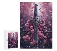 Puzzle pour Adolescents 300 PCS Pièces De Puzzle The Broken Katana Puzzles pour Adolescents - Décoration Murale - Cadeaux pour Femmes, Amis Et Famille 300 PCS