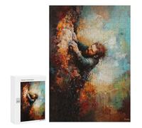 Puzzle pour Adolescents 300 PCS Rock Climber Art - Abstract Adventure Sports Puzzles pour Adolescents - Jouets Anti-Stress - Améliore La Mémoire - Idéal comme Cadeau 300 PCS