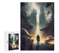 Puzzle pour Adolescents 300 PCS Science Fiction Puzzle pour Adultes - Jeux Relaxants - Décoration Intérieure - Cadeaux Uniques d'anniversaire Et De Noël 300 PCS