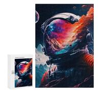 Puzzle pour Adolescents 300 PCS Space Is Wild Puzzle pour Adultes Jeu D'ingénierie Décoration de la Maison Cadeaux pour Réduire Le Stress 300 PCS