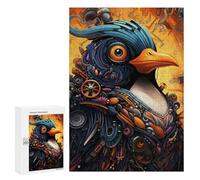 Puzzle pour Adolescents 300 PCS Steampunk Bird Art Puzzle pour Adultes Jeux Amusants Cadeaux De Décoration Parfaits pour Les Amis Et La Famille 300 PCS